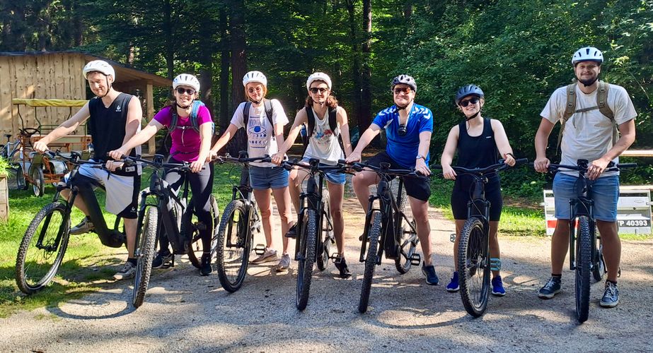 Klaar voor het fietsen Klaar voor het fietsen